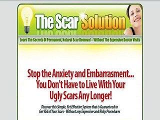 The Scar Solution - Natural Scar Removal!