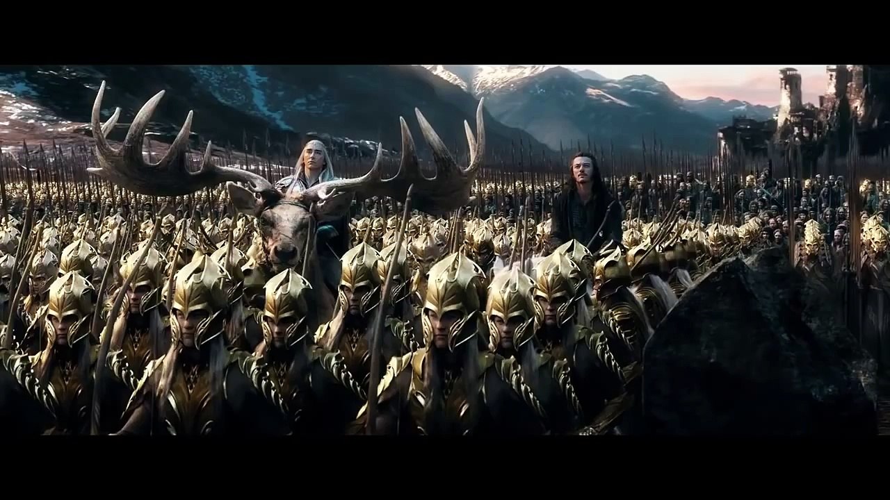 The Hobbit  The Battle of the Five Armies Official Trailer #1 (2014) - Peter Jackson Movie HD