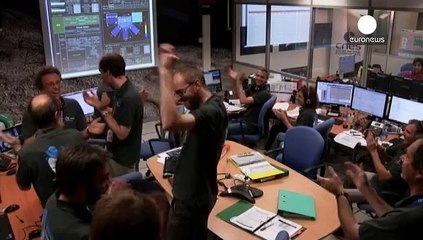 El robot europeo Philae consigue aterrizar en un cometa