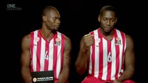 One-On-One interview: Brent Petway and Bryant Dunston, Olympiacos Piraeus