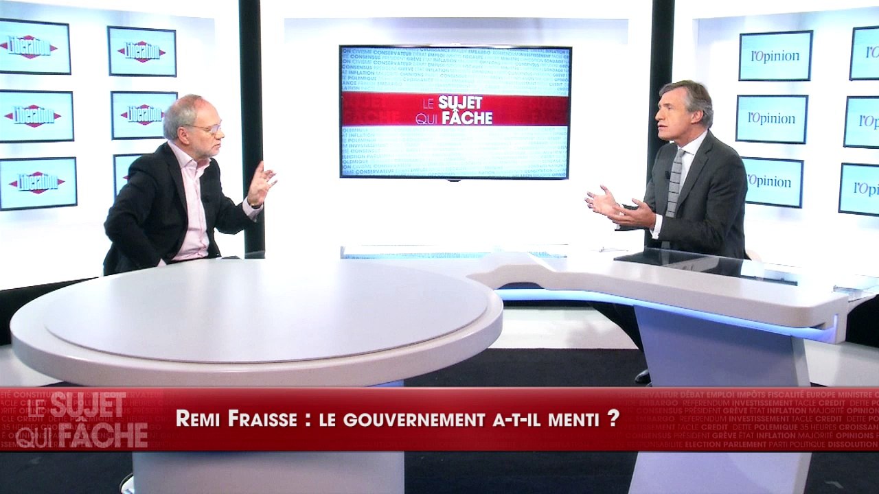 Joffrin sur la mort de Rémi Fraisse : «Leur parole est maintenant tâchée de suspicion»