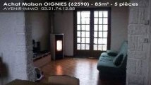 A vendre - maison - OIGNIES (62590) - 5 pièces - 85m²