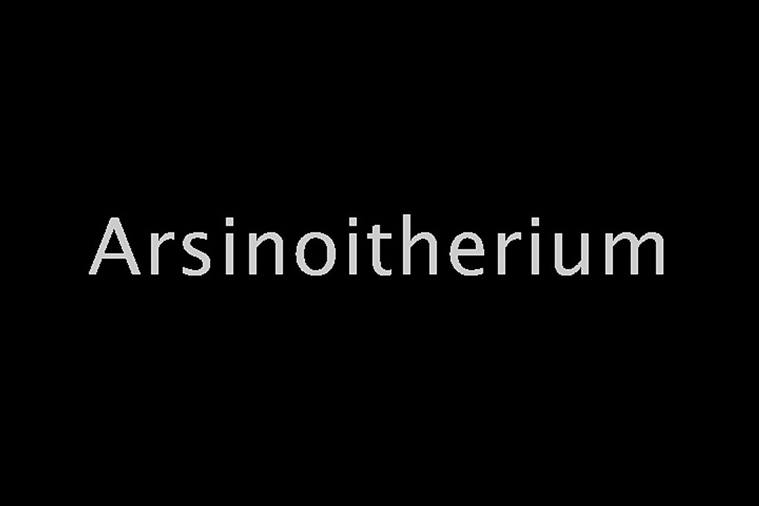 Arsinoitherium