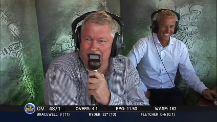 Jesse Ryder Six Dents Commentator's Car