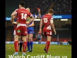 Blues & Scarlets live rugby 14 nov 2014 at Cardiff Arms Park