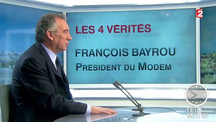 François Bayrou : "Peut-être que le président de la République a couvert ces manipulations"