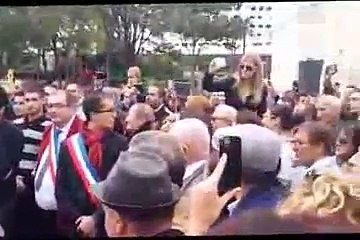 Inauguration de la place Slimane Azem à Paris14 em