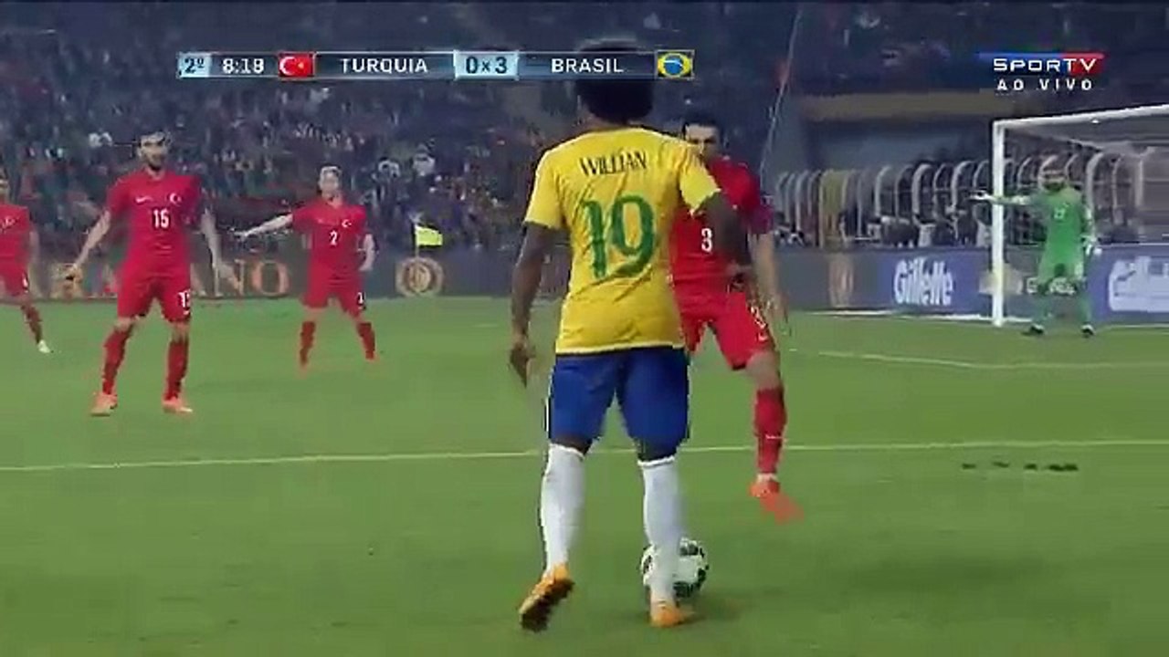Willian Amazing flip flap vs Turkey 2014