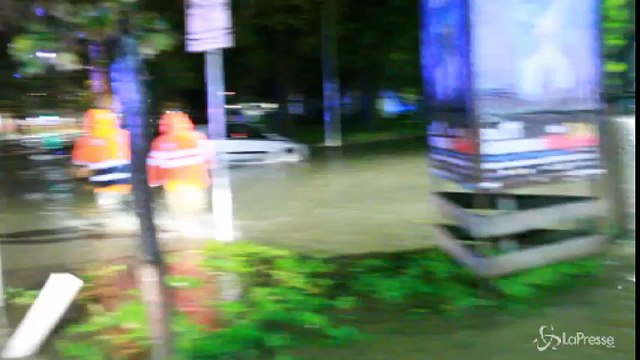 A Milano esondato il Seveso, oggi scuole chiuse in zona Niguarda