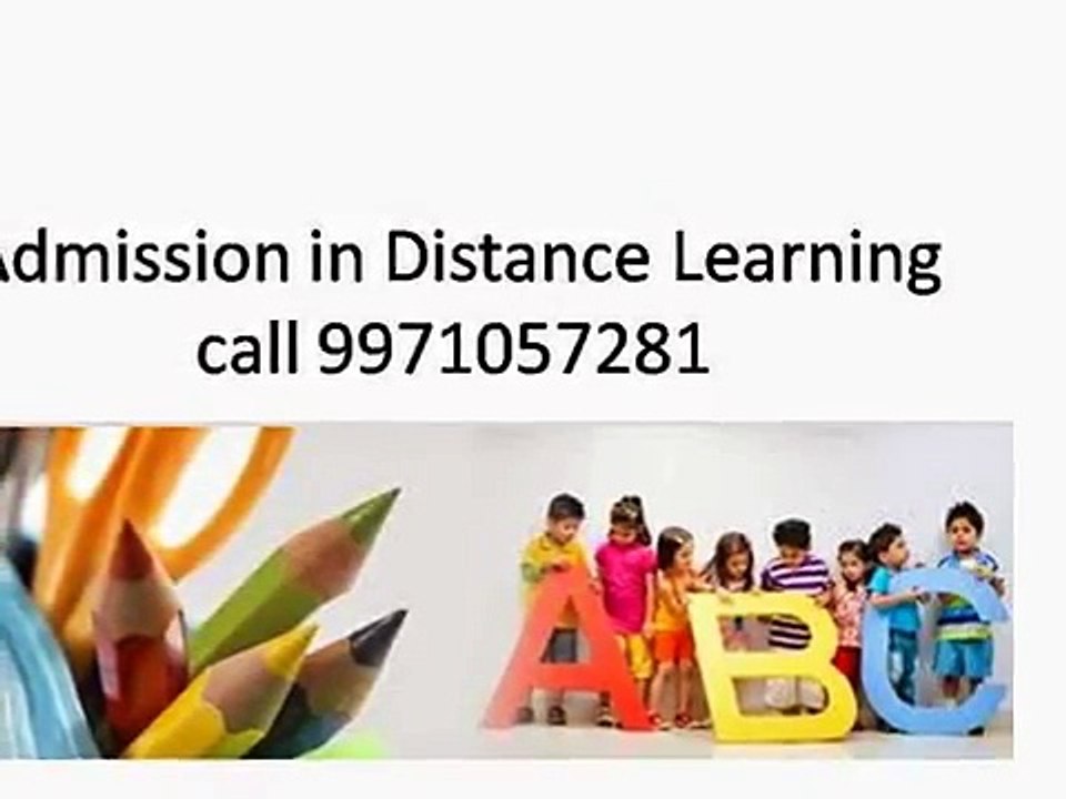 Admission open in |9971057281| Distance Learning MCA in Delhi