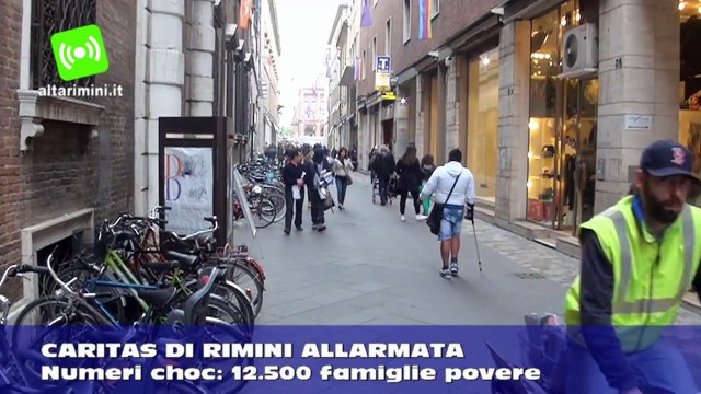 Caritas di Rimini allarmata, numeri choc 12.500 famiglie povere
