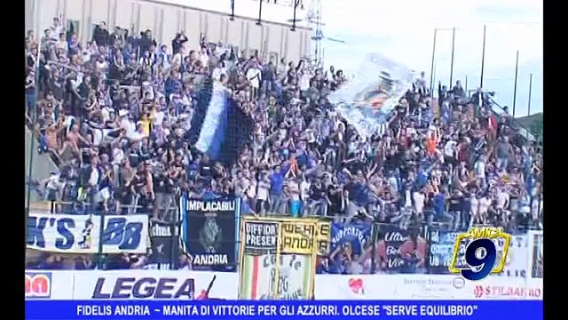FIDELIS ANDRIA | Manita di vittorie azzurre, Olcese: Serve equilibrio