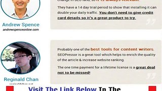 Seopressor Wordpress Plugin Free Download Bonus + Discount