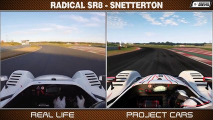 Project CARS vs Real Life - Radical SR8 @ Snetterton 200 / What is Real?