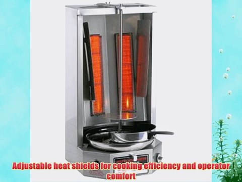 Liquid Propane Optimal Automatics 3PG Autodoner 65 lb Vertical Broiler Gas