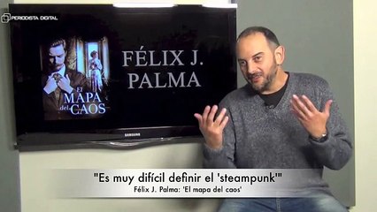 Félix J. Palma, autor de 'El mapa del caos'. 12-11-2014