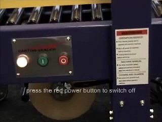 carton taping machine