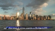 New York: 2 laveurs de carreaux sauvés au 69e étage du WTC