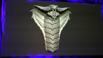 Heroes of the Storm à la BlizzCon 2014 : Modélisation d'une statue serpent