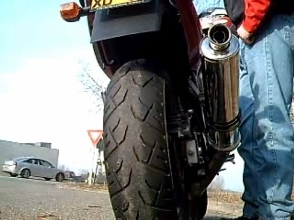 ZR-7 pot exhaust Scorpion avec  sans chicane