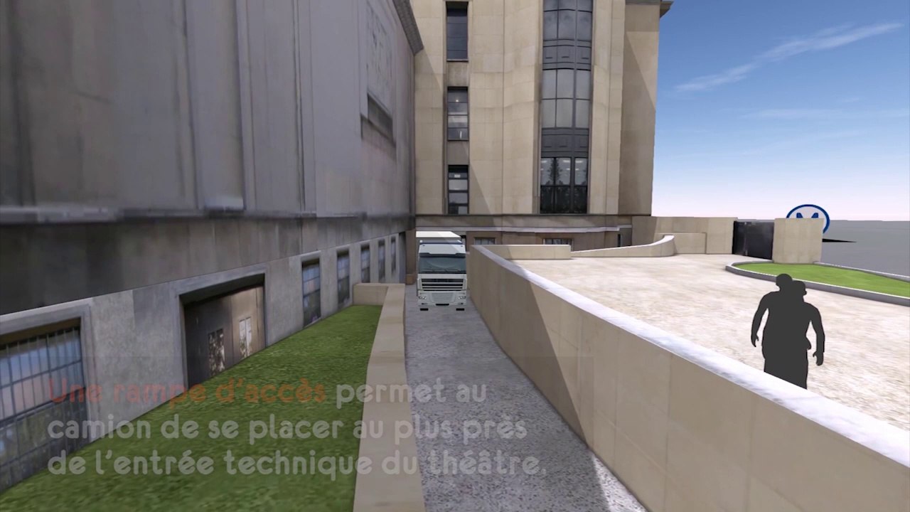 Le chantier de l'accès décors