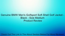 Genuine BMW Men's Golfsport Soft Shell Golf Jacket - Black - Size Medium Review