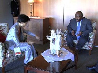 Audiences du Président Ali Bongo Ondimba en Australie - 2/2