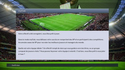 Pro Evolution Soccer 2015 - Didactitiel MyClub 1/3