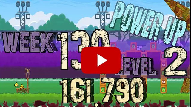 Angry Birds Friends Tournament Week 130 all levels power up 03 nov 2014