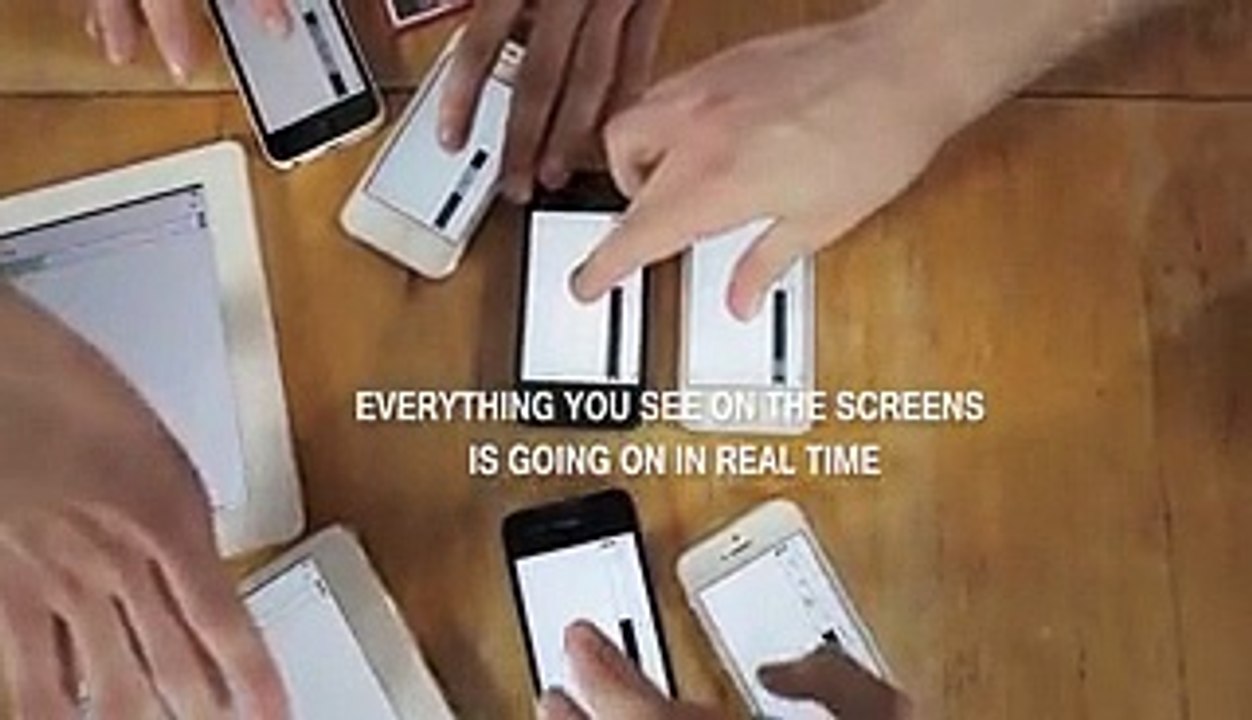 Incredible music video using iPhones and iPads