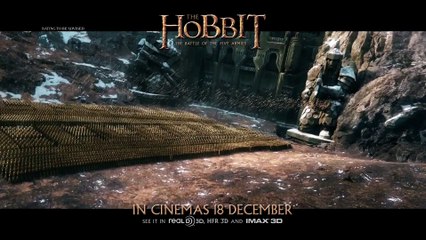 THE HOBBIT  THE BATTLE OF THE FIVE ARMIES International TV Spots