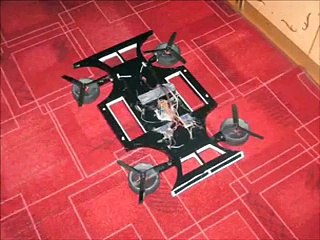 RC DeLorean quadcopter