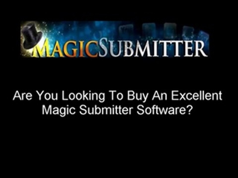 Magic Submitter BIG DISCOUNT - Get the Magic Submitter Discount! (No review)