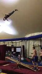 Two guys doing some incredible acrobatics on a seesaw - Video Dailymotion
