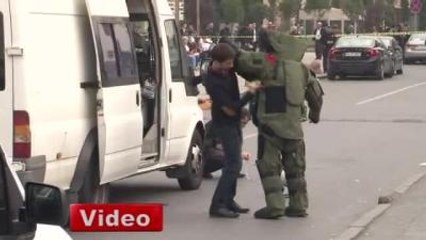 İstanbul Emniyeti Önünde Şüpheli Valiz Paniği