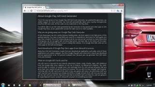 Comment Avoir Carte Cadeaux Google Play Gratuitement! Générateur Tutoriel 2014-2015