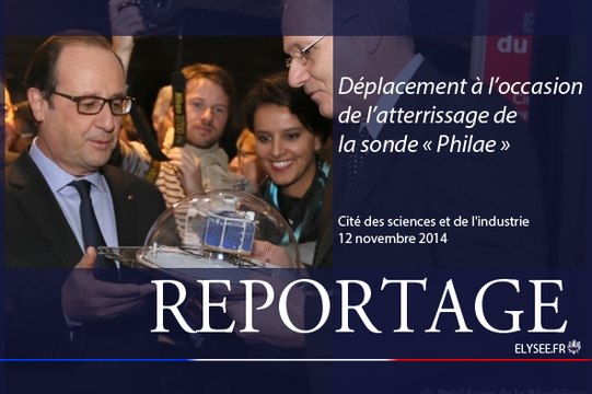 [REPORTAGE] Déplacement à l'occasion de l'atterrissage de la sonde Philae