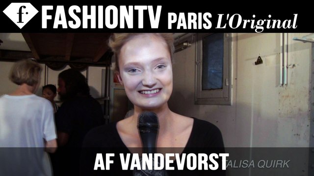 AF Vandevorst Spring/Summer 2015 BACKSTAGE | Paris Fashion Week PFW | FashionTV