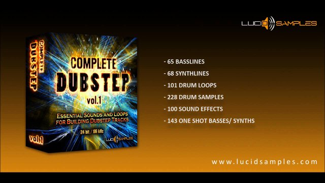 Complete Dubstep Vol. 1: Dubstep Samples, Loops, Sounds - Sample Pack Demo
