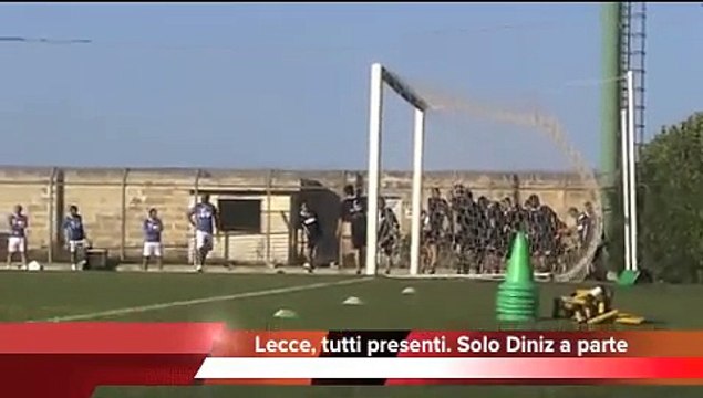 Sport - Leccenews24. Continua la preparazione, unico assente Diniz