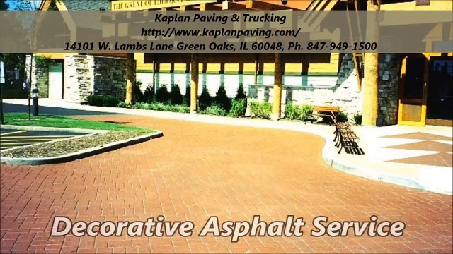 Kaplan Paving & Trucking : Pavement Services in Green Oaks, IL