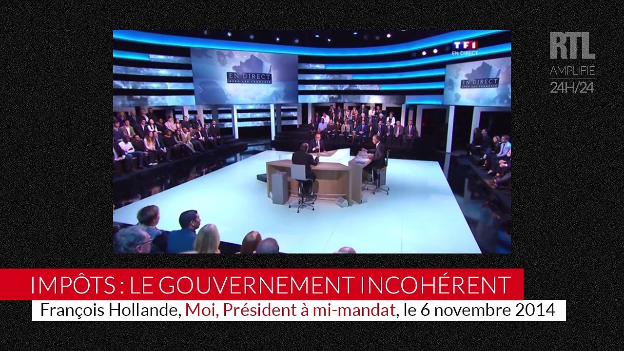 Impôts : les incohérences du gouvernement