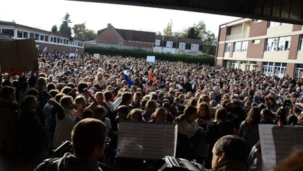 L'enseignement libre rassemble 2 500 élèves à Lens dans le cadre du centenaire de la Grande guerre