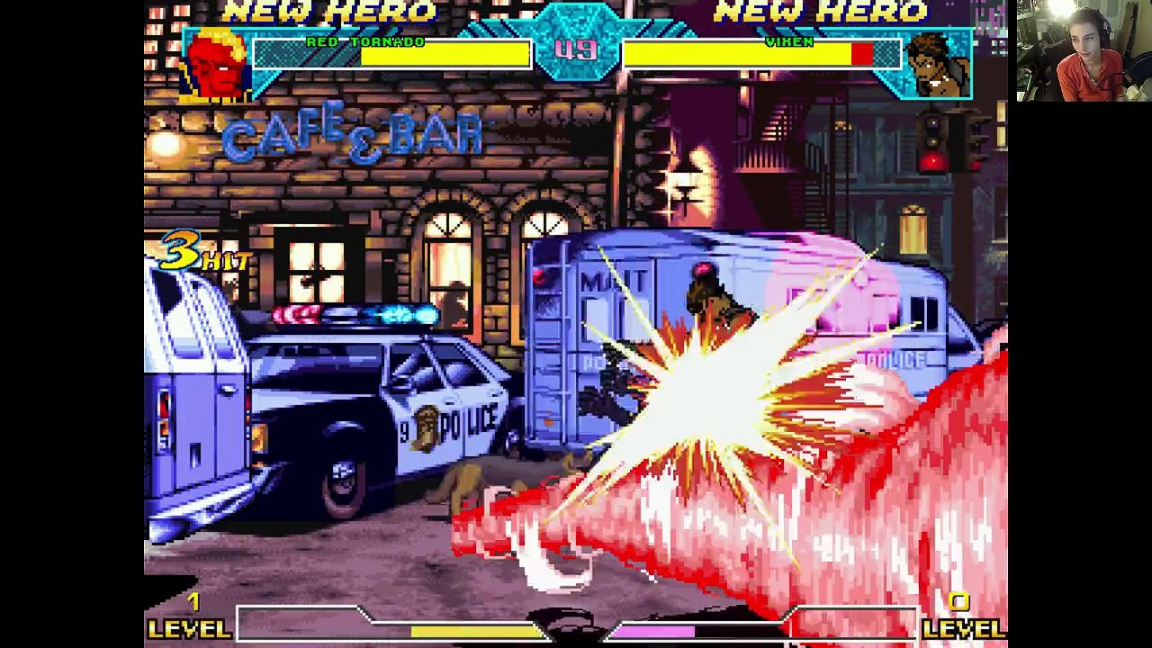 Comic Book Character VS Comic Book Character In A DC VS Marvel MUGEN Match / Battle / Fight