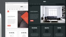 Props, a Responsive Agency WordPress Theme   Free Download