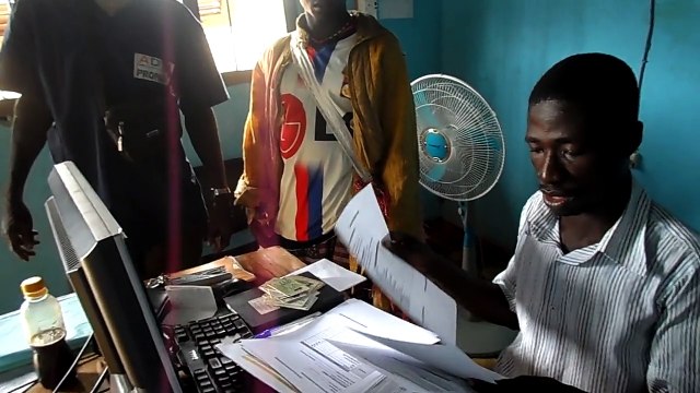 PROJET ADDR // SEANCE D'EMARGEMENT DES FICHES DE RECEPTION DE MATERIELS AGRICOLES
