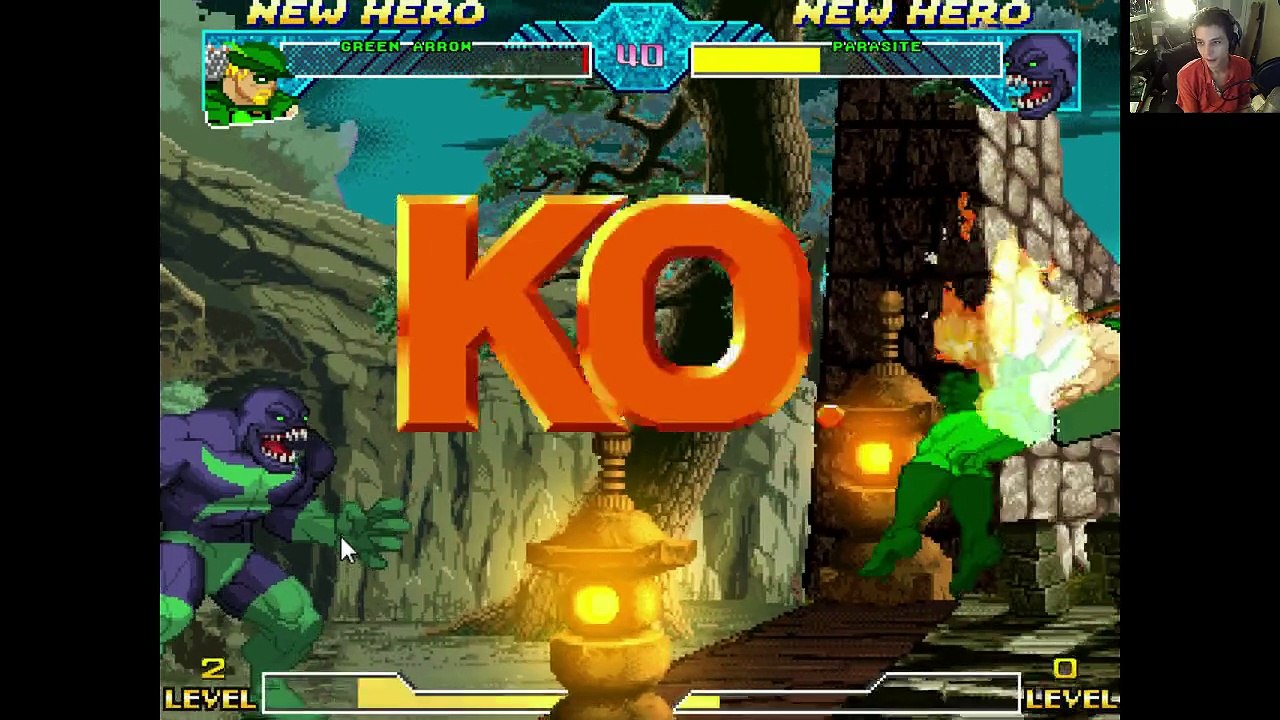 Comic Book Character VS Comic Book Character In A DC VS Marvel MUGEN Match / Battle / Fight