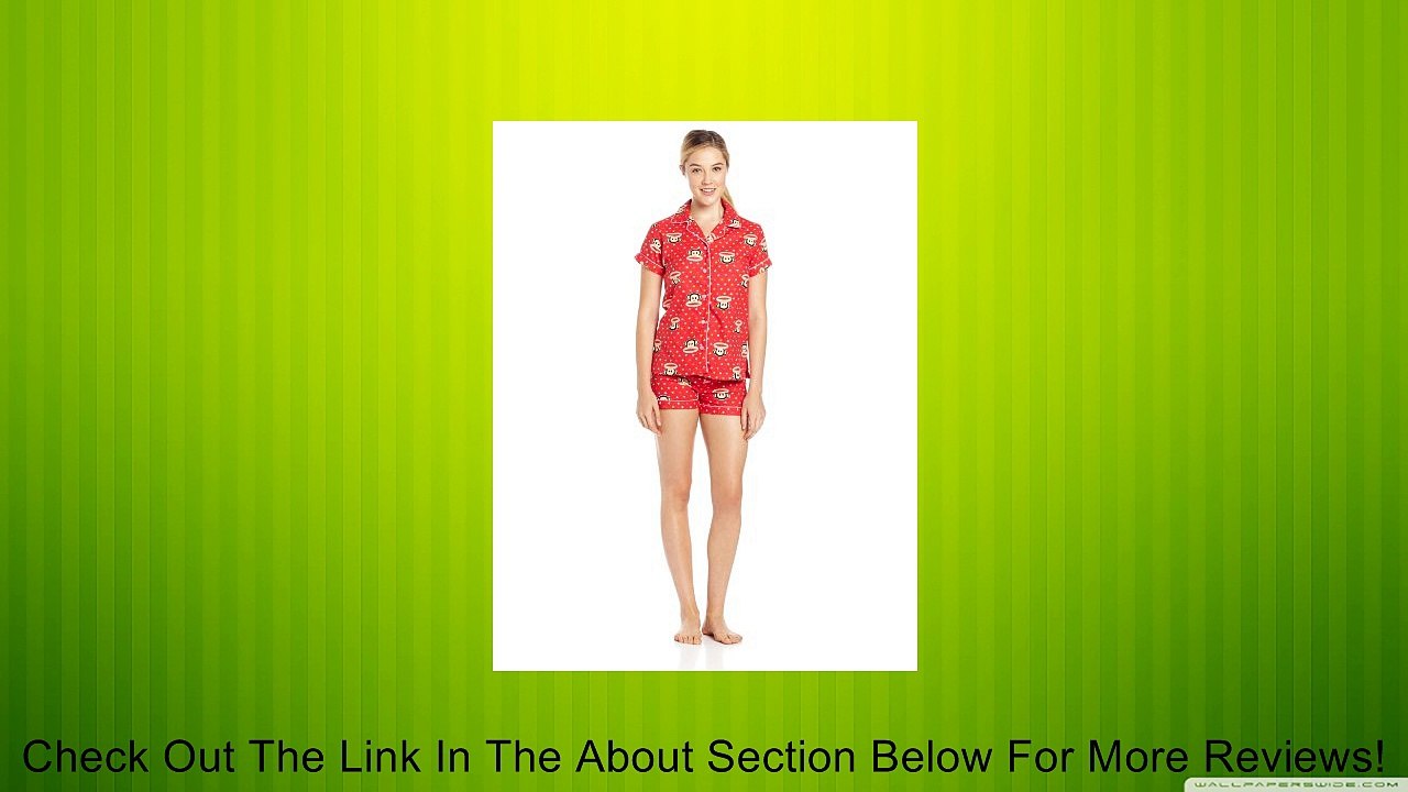 Paul Frank Junior's Julius Flannel  Boxer Set, Red, Small