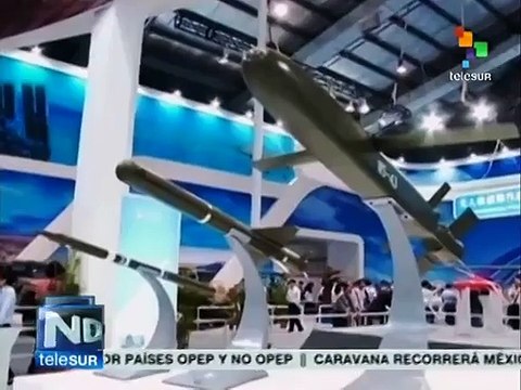 China presenta bombas aladas en la X Exhibición Aeroespacial