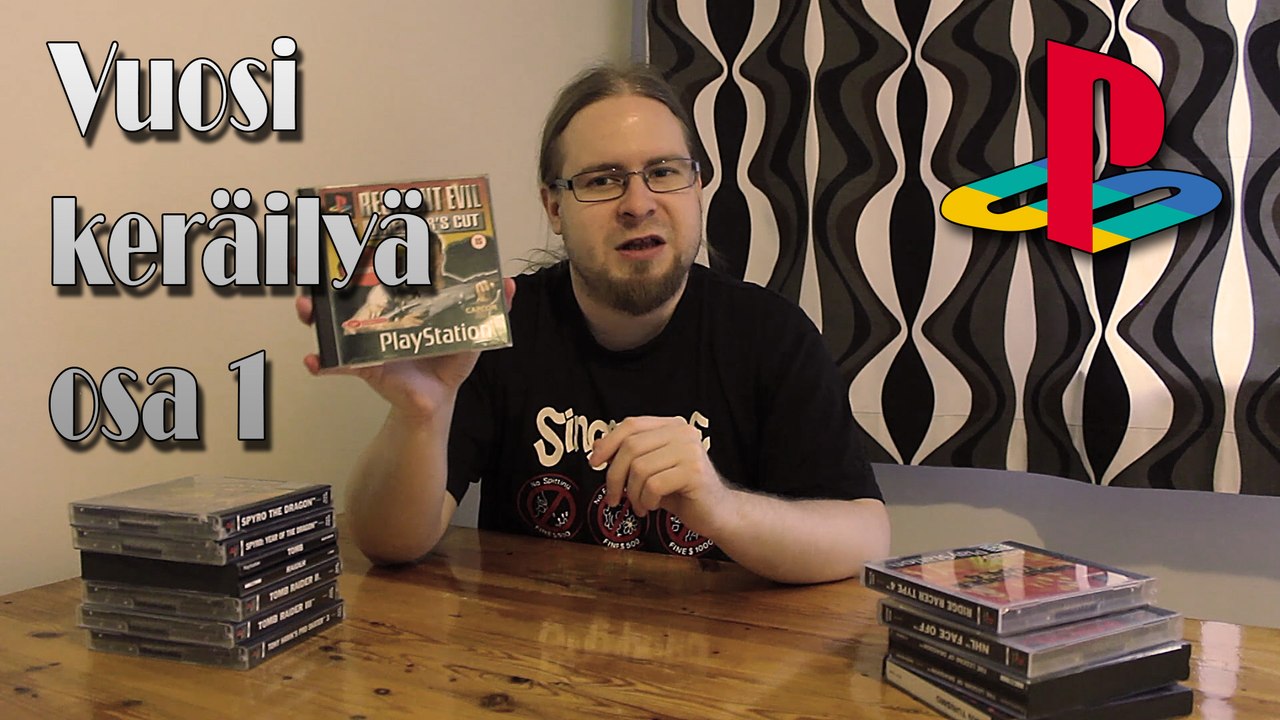 Vuosi pelien keräilyä, osa 1 - Sony PlayStation